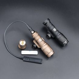 Flashlights Torches WADSN Airsoft Surefir M600 M300 M600C Tactical Scout Light AR15 Rifle Weapon Flashlight SF M300A Gun lamp LED Hunting Spotlight 230606