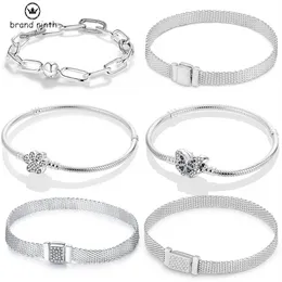 Authentic fit pandora bracelet charms bead Pendant Diy Me Bracelet Fit Brand Me Charm Beads Fashion Infinity Knot Women Femme