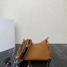 New women's crossbody bag high-end Customised quality single shoulder bag with deerskin grain cowhide shoulder strap removable adjustable 1BH193