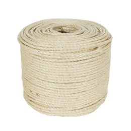 3/5M Natural Sisal Rope Cat Scratching Post Toy Making DIY Desk Foot Chair Legs Binding Rope Material For Cat Sharpen Claw