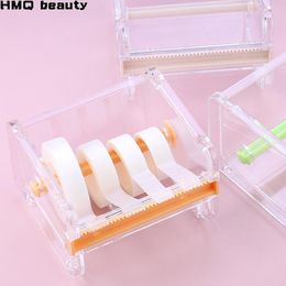 Tools Portable Transparent Acrylic Tape Cutter Easy to cut off Micropore Paper Medical Tape Split Grafting Eyelash Tool