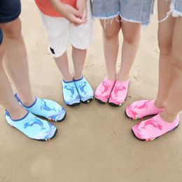Water Shoes Children's diving inflatable parents' children's outdoor beach men's and women's swimming shoes P230605 good