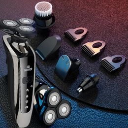 Blade Electric Shaver Beard Shaving Razor USB Rechargeable Beard Timmer for Men Shaving Machine Man Shavers Cutting Machine Sideburns