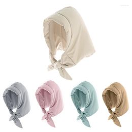 Scarves Women Winter Headscarf Puffer Scarf Beanie Women'S Puffy Down Cotton Triangle Shawl Hood Light Warm Kerchief Neck Scarf-Hood