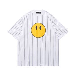High Quality Mens T-shirts Shir Tshirs Designer Smile Face Prined 2033ss Tshir Womens Shors Highsree Loosse Summer Tops A028
