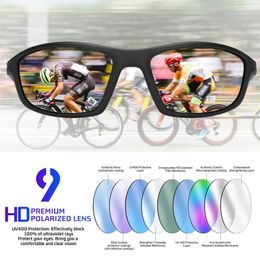 Sunglasses Trend Brand Men/Women TR90 Outdoor Sport Polarised Driving Mirror Mountain Cycling Sun Glasses Zonnebril Heren