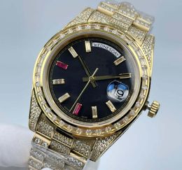 Classic latest 5 style Full drill Men' s Wristwatches 41mm Diamond bezel sapphire Luminous Auto Date Super Quality 118206 CAL. 2813 automatic machinery Men's Watches