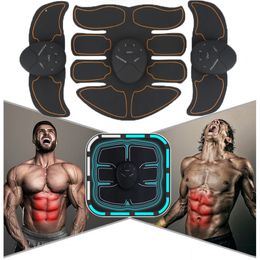 Portable Slim Equipment Smart Wireless Muscle Stimulator EMS Abdominal Trainer Toner Body Slimming Massager Gym Fitness abdos musculation Massage 230605