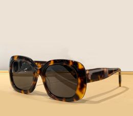 2023 Rectangle Sunglasses Havana Grey Lens Women Sunnies Gafas de sol Designer Sunglasses Shades Occhiali da sole UV400 Protection Eyewear