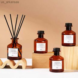 50ml Home Fragrance Aromatherapy Air Freshener Fragrance Bedroom Bathroom Essential Oil Incense Sticks Decoration Reed Diffuser L230523