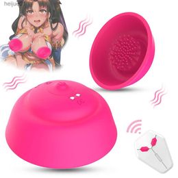 Remote G Spot Nipple Vibrator Nipple Sucker Pump Suction Cup Breast Massage Clitoris Stimulator Sex Toy for Woman Adult Suppl