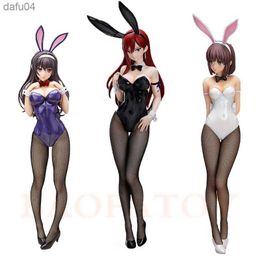 Freeing Fairy Tail Erza Scarlet Bunny Girl PVC Action Figure Anime Sexy Girl Figure Model Toys Japanese Adult Action Figure Toys L230522