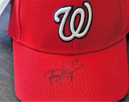 Bryce Harper GRIFFEY volpe Autographed Signed signatured auto Collectable hat cap