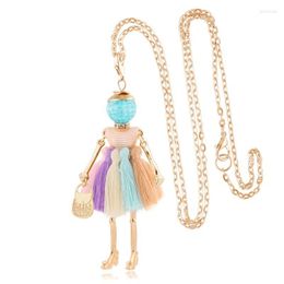 Pendant Necklaces Cute Necklace For Women Dress Long Girl Fashion Jewellery French Lady Gift Lovely Charm Bohemian Wholesale