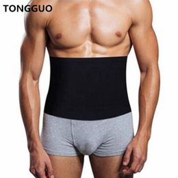 Men's Body Shapers Men Body Shaper Belt Waist Trainer Slimming Shapers Belts Natural Weight Loss Neoprene Workout Belt Compression Corset Shapewear 230606