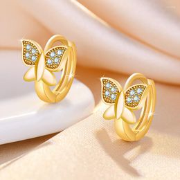 Hoop Earrings In 2023 Butterfly For Women Simple Geometric Earring Punk Earings Fashion Jewellery Wholesale