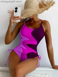 Women's Swimwear Sexy One Piece Swimsuit Women 2023 Bodysuit Patchwork Swimwear Female Summer Beach Wear Swimming for Bathing Suit Woman Monokini T230606