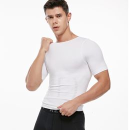 Men's Body Shapers Men Slimming Body Shaper Belly Control Shapewear Man Shapers Modelling Underwear Waist Trainer Corrective Posture Vest Corset 230606