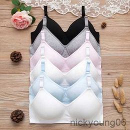 Maternity Intimates Girl Underwear Students Bra Wire Bras Kids Thin Training with Detachable Ribbon high school Teenager