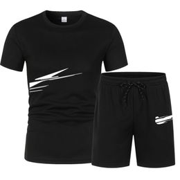 2023 Ny basket träningsoverall Set Herr T-shirt Shorts Set Sommar Sportswear Joggingbyxor Streetwear Toppar Tshirt Kostym designerskjorta