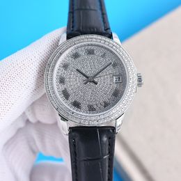 Diamond Women Watch 33mm Automatic Mechanical Movement Watch Fashion Waterproof Business Designer Watches Montre Luxes