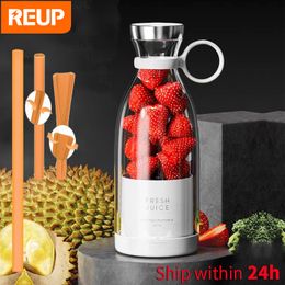 Fruit Vegetable Tools Mini Portable Blender Electric Fruit Juicer Mixers Extractors Multifunction Juice Maker Machine Blenders Smoothies Mixer 230605