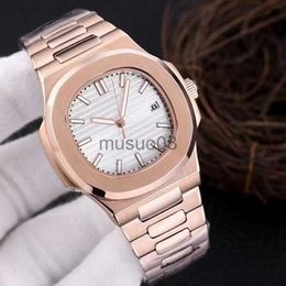 Other Watches Luxury womens wrist watches waterproof watch automatic watches silver strap blue stainless mens mechanical montre de luxe wristwatch gif J230606