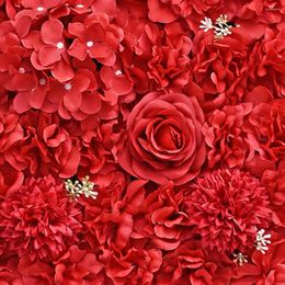 Decorative Flowers Anti-UV Fancy Simulation Flower Backdrop Wedding Wall Decor Non-fading Artificial Colorfast Event