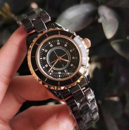 Other Watches Women's watch Ceramic couple's watch Fashion classic style Popular watch brand 38mm No box J230606