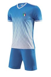 Italia men's Kids leisure Home Kits Tracksuits Men Fast-dry Short Sleeve sports Shirt Outdoor Sport T Shirts Top Shorts
