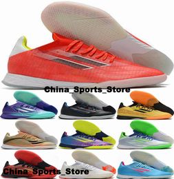 X Speedflow IC IN Size 12 Football Boots Indoor Turf Soccer Shoes Soccer Cleats Us 12 X-Speedflow Sneakers Designer Us12 Soccer Boots Mens botas de futbol Eur 46 Women