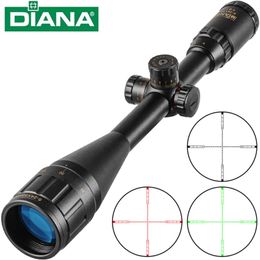 DIANA 6-24X50 hunting tactical Optical sight airsoft accessories Lock System airsoft scope Spotting scope for rifle hunting