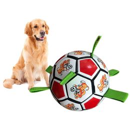 Dog football toys resistant to grinding teeth chew dog toys pet interactive toys