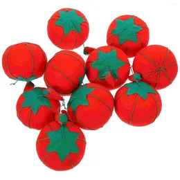 Jewellery Pouches 10pcs Tomato Pin Cushions Sewing Needlework DIY Crafts