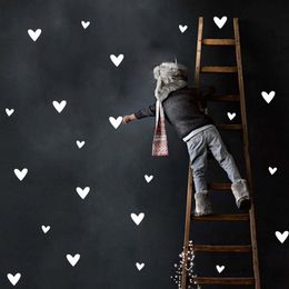 25 Pcs/pack Love Heart Wall Stickers Decal Bedroom Accessories DIY Art Mural For Kids Room Baby Nursery Bathroom Home Decoration