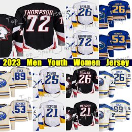 26 Rasmus Dahlin Reverse Retro hockey jersey''Military''21 Kyle Okposo 25 Power Jeff Skinner Zemgus Girgensons Alex Tuch Tyson Jost Luukkonen Tage Thompson jerseys