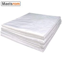 Relaxation 50Pcs Disposable Infrared Sauna Blanket Bags 47"x82" PVC Plastic Sheeting for Body Wrap Pack Sauna Blanket Bath Bags