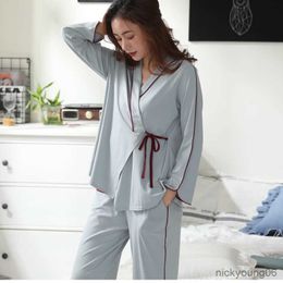 Maternity Intimates Women's Pyjama Sling Underwear Long Sleeve Pants Postpartum Clothes Home Female Sleepwear