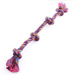 Dog Toys Chews Bite Rope Pet Grind Tooth Cotton Material Harmless Dogs Cleaning 230606
