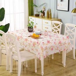 Table Cloth Modern Waterproof and Resistant Table Mat Household Dining Table Cloth Printed Insstyle Tea R230605