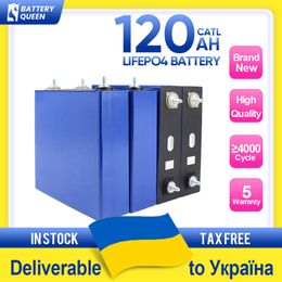CATL 8/16/32PCS 120AH 24V 48V LiFePO4 Battery Pack Lithium ion Cells 3.2V Lifepo4 Batteries In stock Ship Free To Ukraine