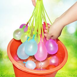 Sand Play Water Fun 111pcsbag Balloons Mazzo pieno di palloncini in lattice Toy Rapid Injection Summer Game 230615