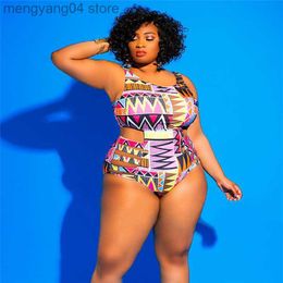 Women's Swimwear Womens 4xl Swimsuit One Piece Cut Out Swimsuits African Print Plus Size One Piece Swimwear Women Large 1 Swim Suit Female Xxxl T230606