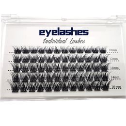 Lash Clusters 60 Cluster Lashes Mixed Tray DIY Eyelash Extensions Fluffy Individual Eyelash Clusters Extensions DIY at Home