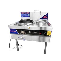 Combos Stainless Steel Gas Stove Singleburner Gas Burner Commercial Electronic Ignition Gas Cooker Energy Saving for Commercial Hotels