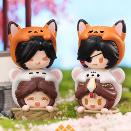 Caixa cega Caixa de bênção de oficiais do céu Xie Lian Hua Cheng Tian Guan Ci Fu Anime Misteriosa Surpresa Figura Saco de Adivinha Brinquedos Kid 230605