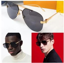 Ash vintage sunglasses designer men luxury House's iconic S-lock hinges temple glasses Engraved metal glasses