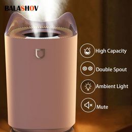 Purifiers Air Humidifier Large Capacity 3000Ml Air Diffuser Atomizer Ultrasonic Aroma Diffuser Cool Mist Maker Air Humificador Purifier