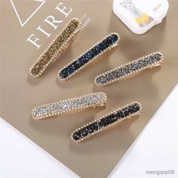 Other New Women Shiny Colourful Rhinestone Hairpin Fashion Elegant Hair Barrettes Girls Hair Accessories for Party