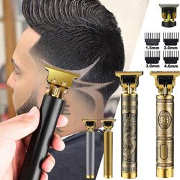 Trimmer 2022 T9 Hair Clipper Professional Electric Hair Trimmer Barber Shaver Trimmer Beard 0mm Men Hair Cutting Machine for Men Hot